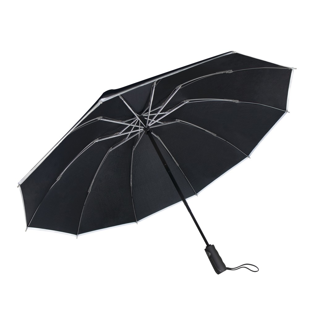 Parapluie automatique Mauro Conti | Kim, noir en métal, fibre de verre, PU, pongé 190T Photo 14 clients/infiniprinting/ax/photos_BD/AX13419-P14-Parapluie-automatique-Mauro-Conti-|-Kim--.jpg